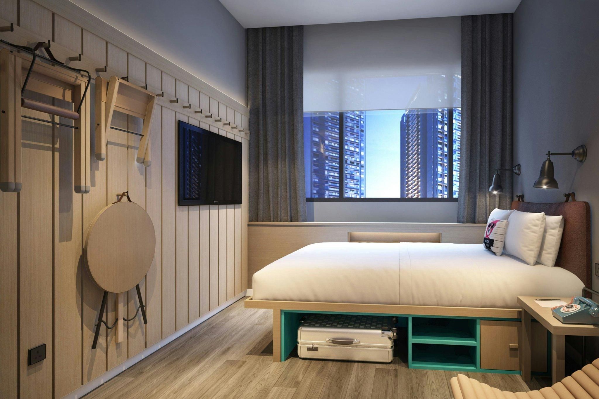 Moxy Deluxe, Guest room, 1 Queen