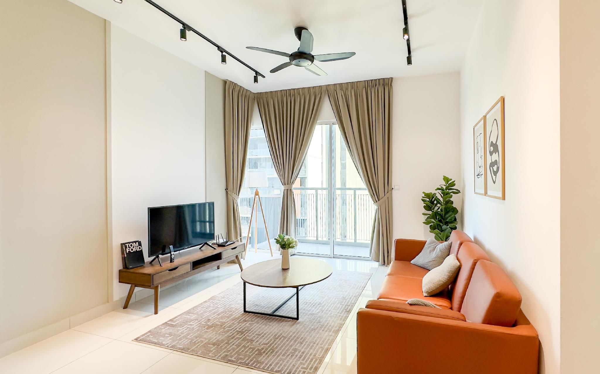 3 Bedroom Apartment, City view