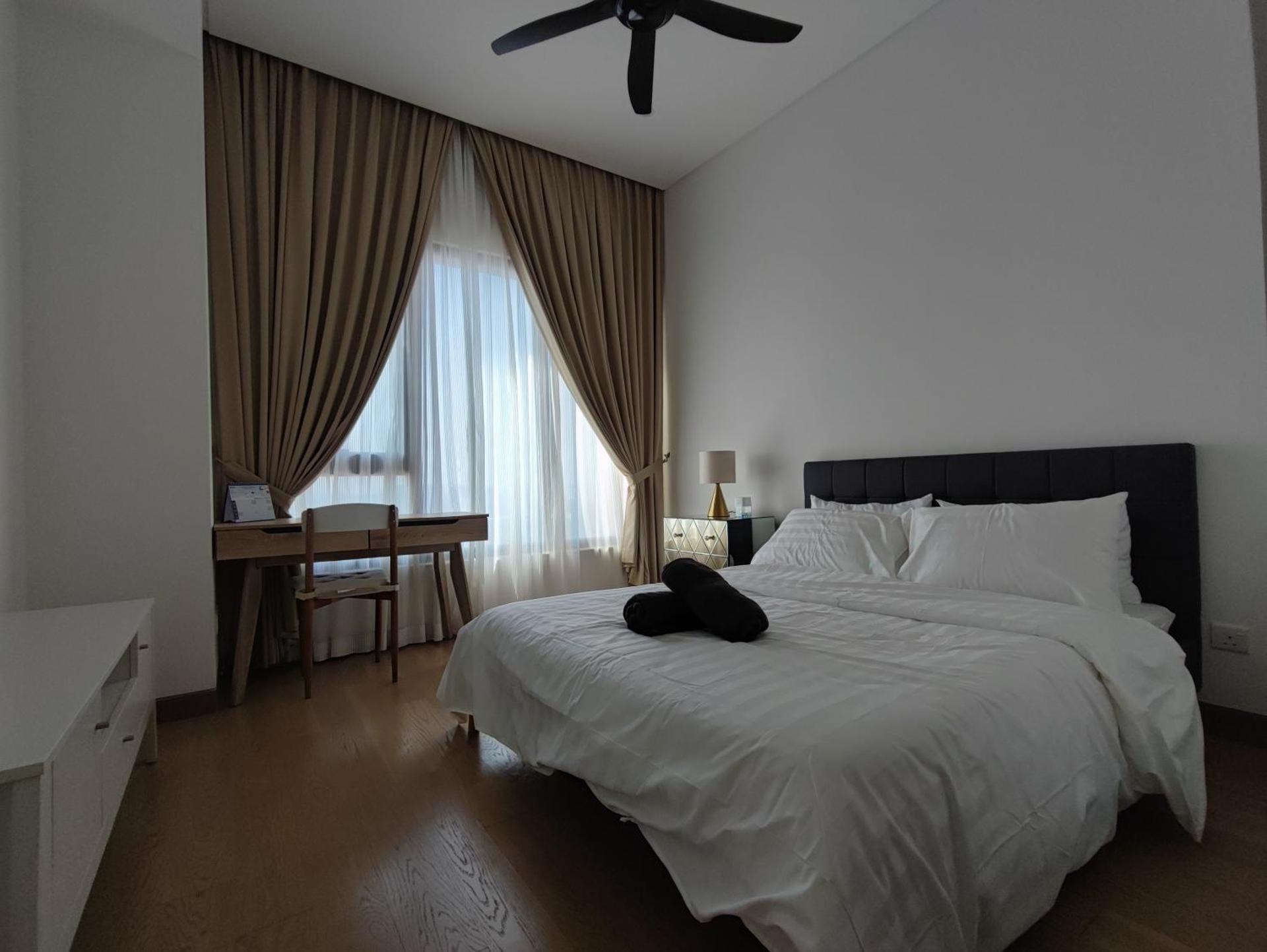 Two-Bedroom Apartment with Balcony
