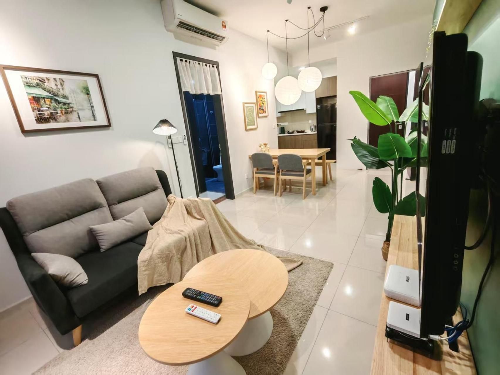 Two-Bedroom Apartment with Balcony