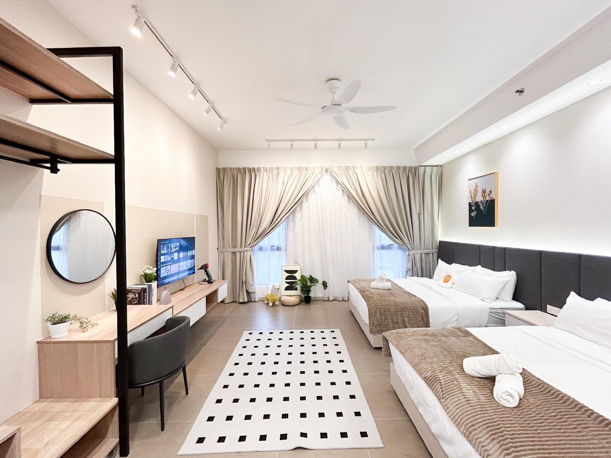 Studio Apartment - 4 Adults