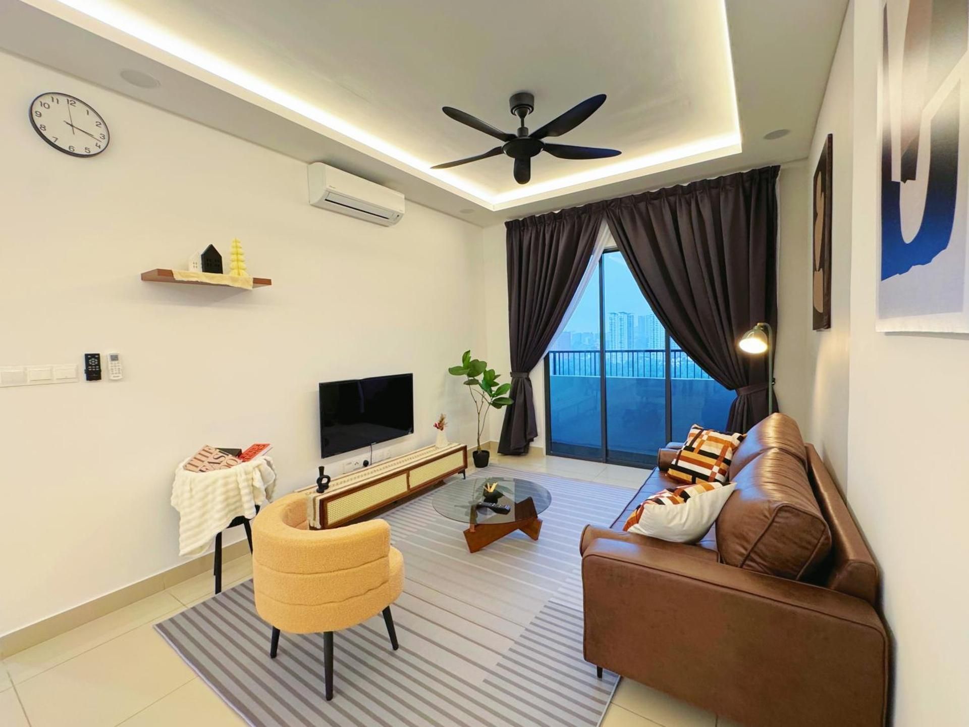 Three-Bedroom Apartment with View