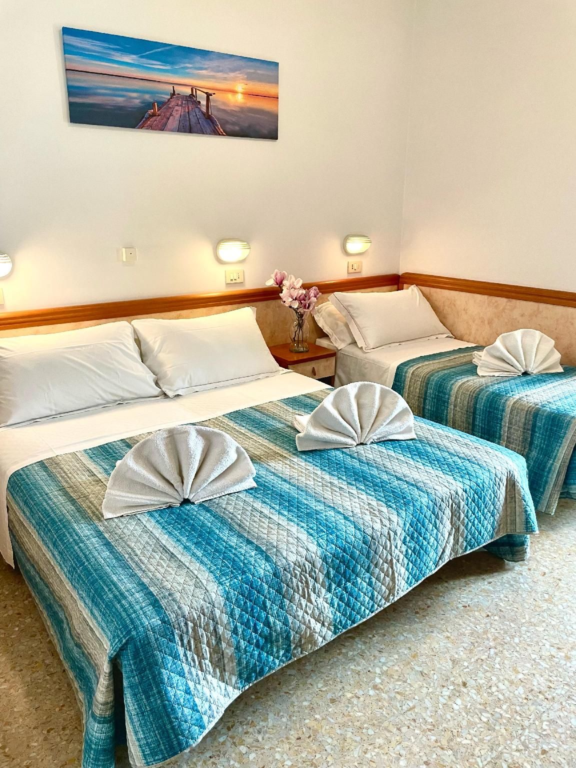 Triple Room - 1 Double Bed and 1 Single Bed