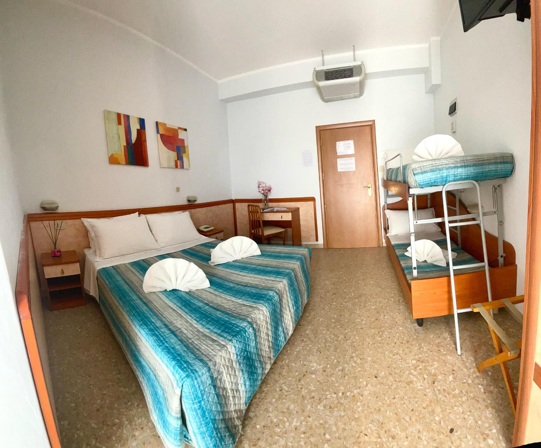 Quadruple Room with Balcony