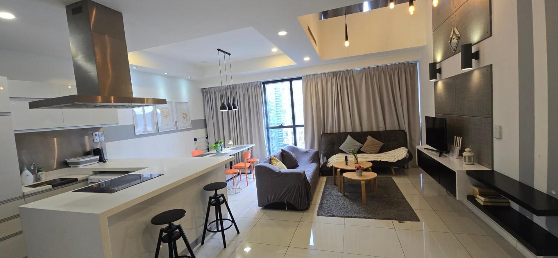 Two-Bedroom Loft Apartment