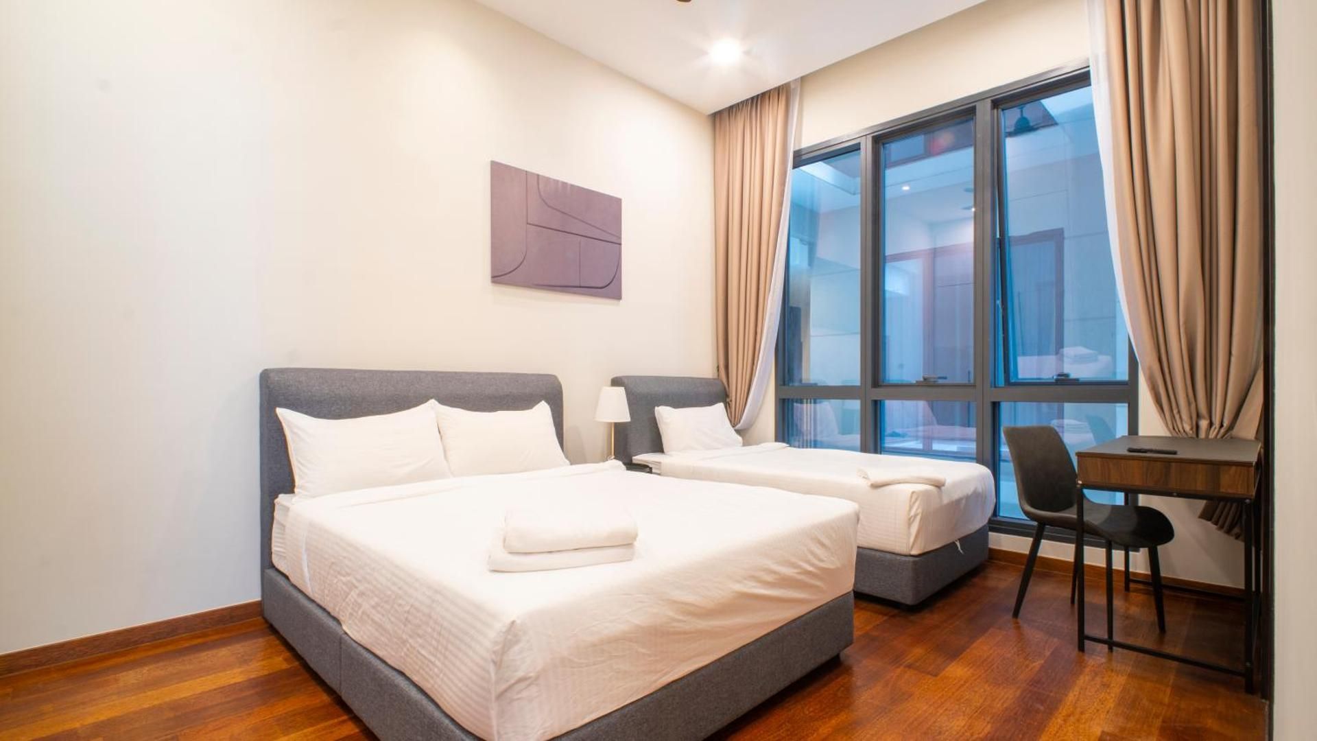 Family Room with Balcony