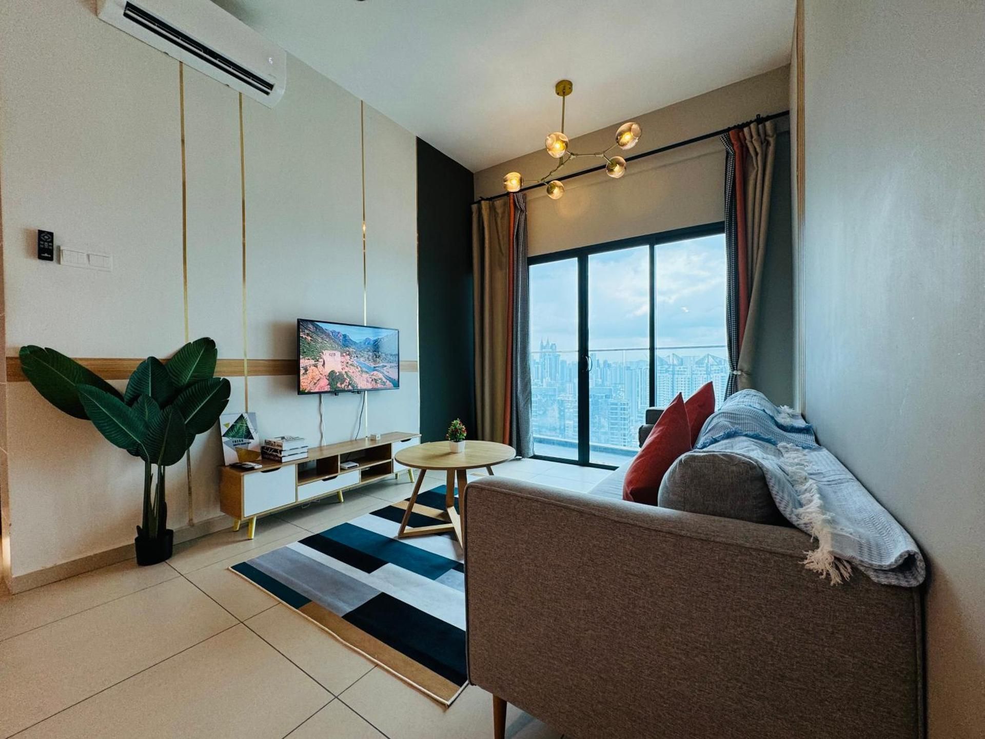 Two-Bedroom Apartment with Balcony