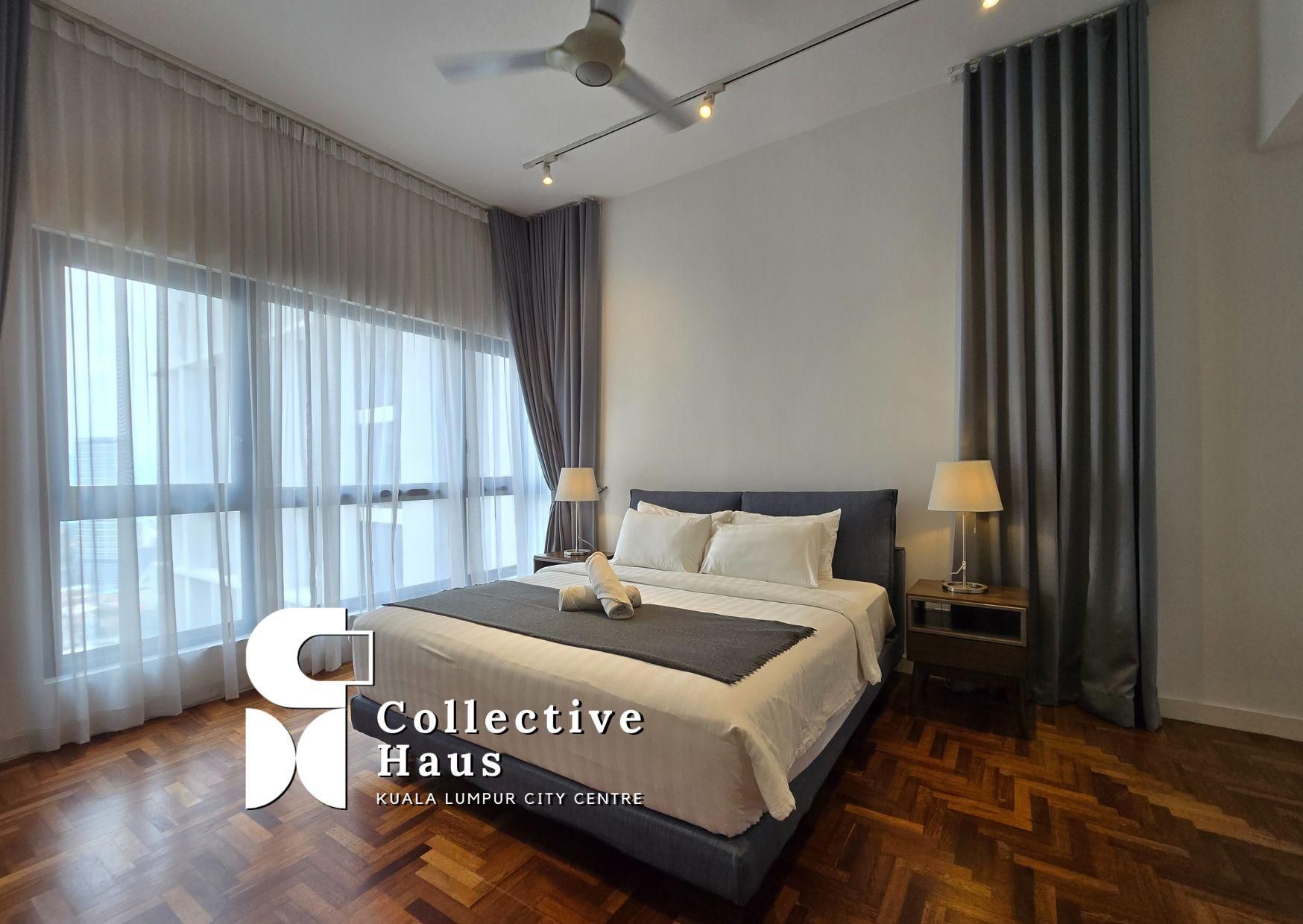 Three Bedroom Apartment with Balcony