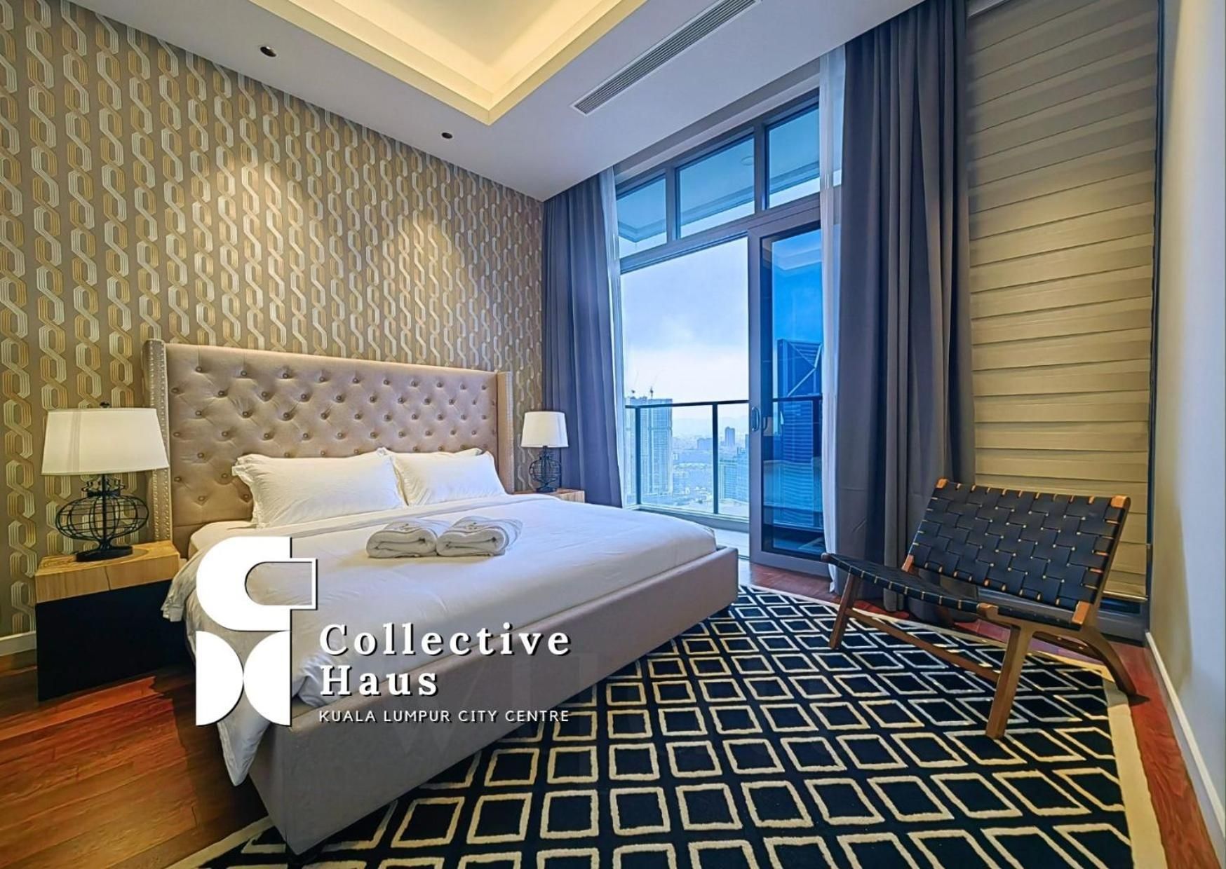 Executive 2-Bedroom Suite【City View】【Balcony】【BathTub】