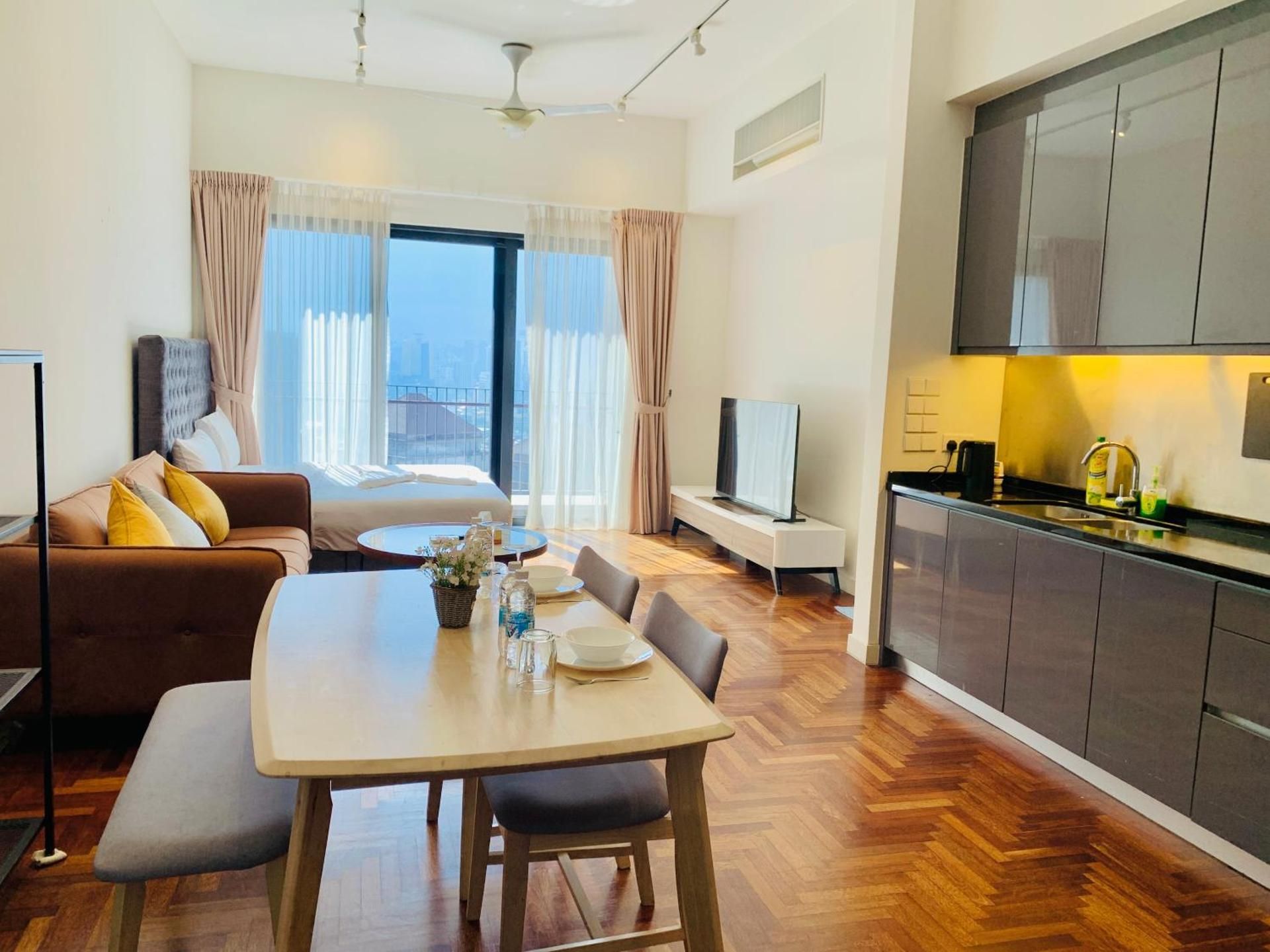 Superior Apartment with balcony and bathtub