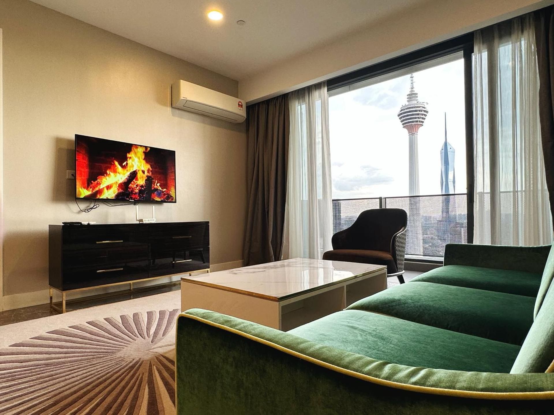 【Kuala Lumpur TowerView】Deluxe One Bedroom Suite【Balcony】