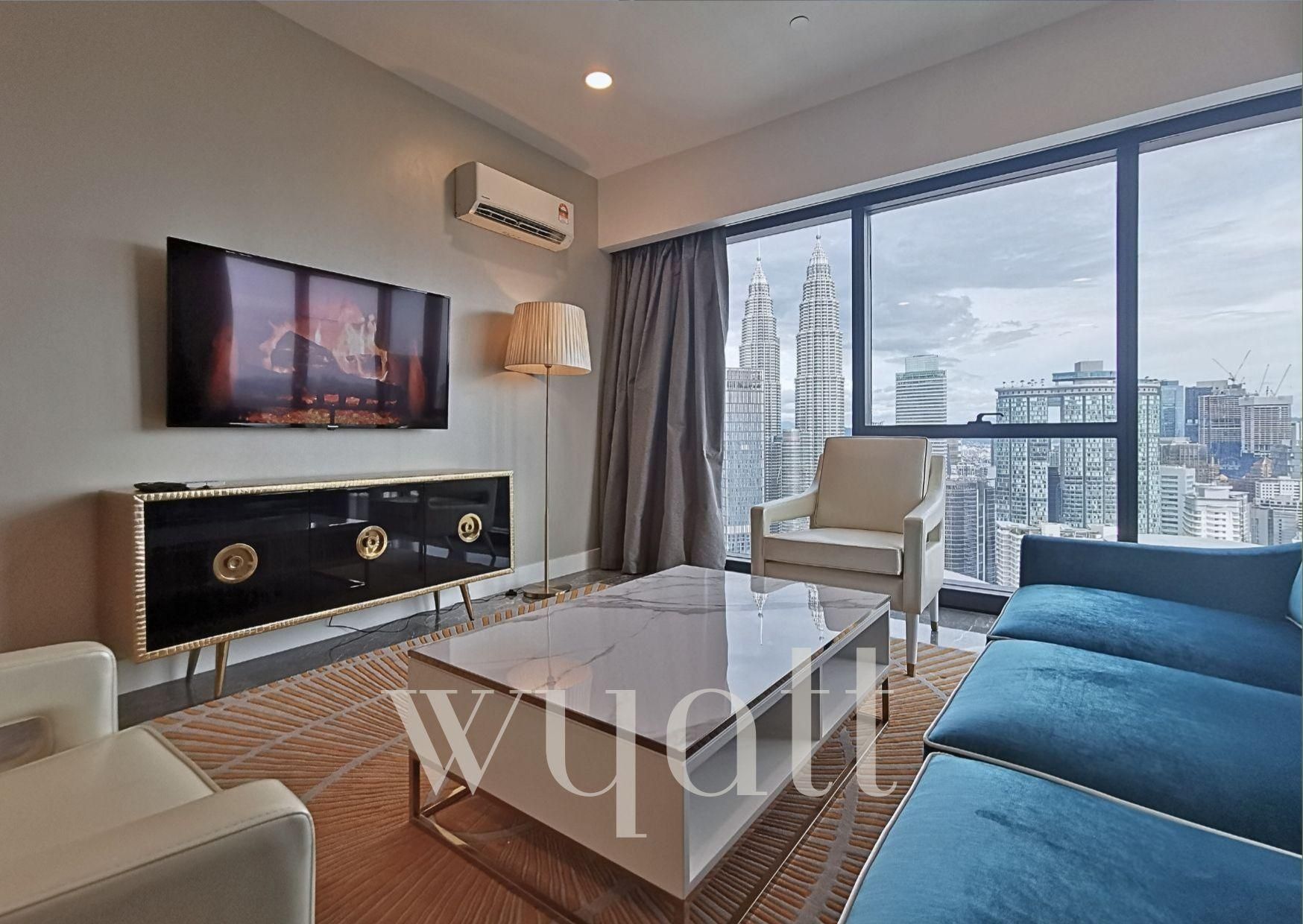 Deluxe 2-Bedroom Suite - Petronas Twin Tower View