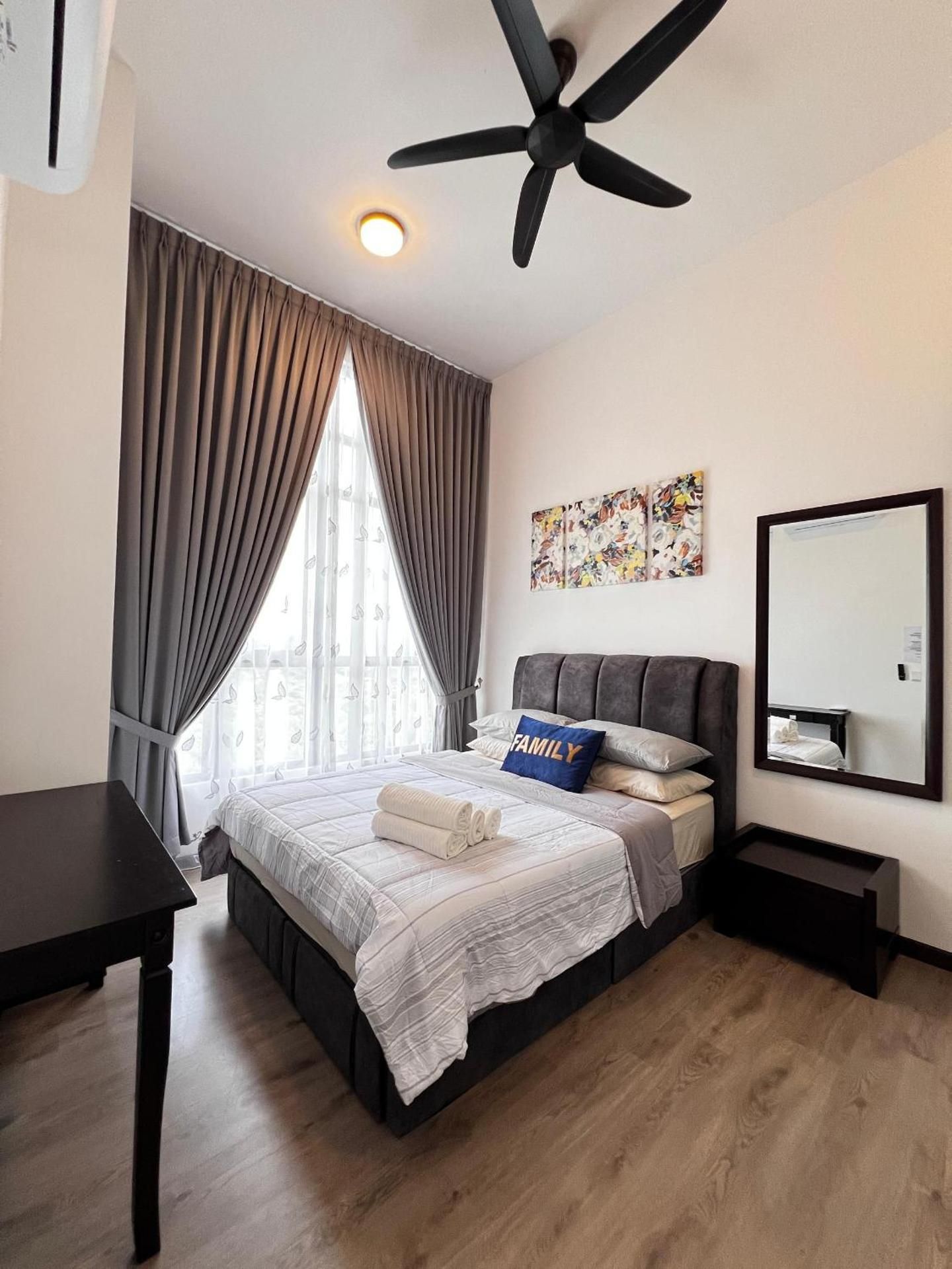 Three-Bedroom Loft Apartment
