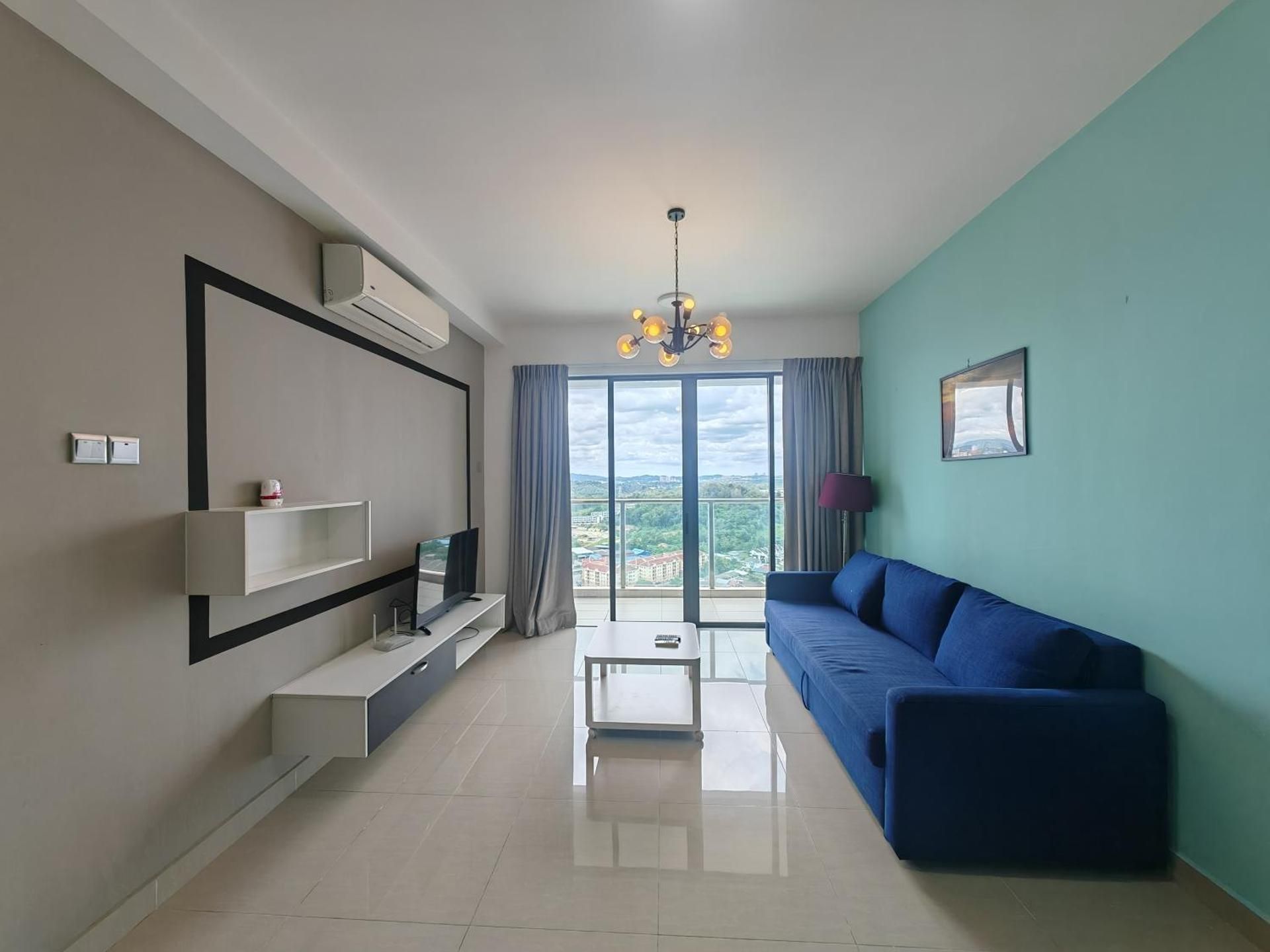 Two-Bedroom Apartment with City View