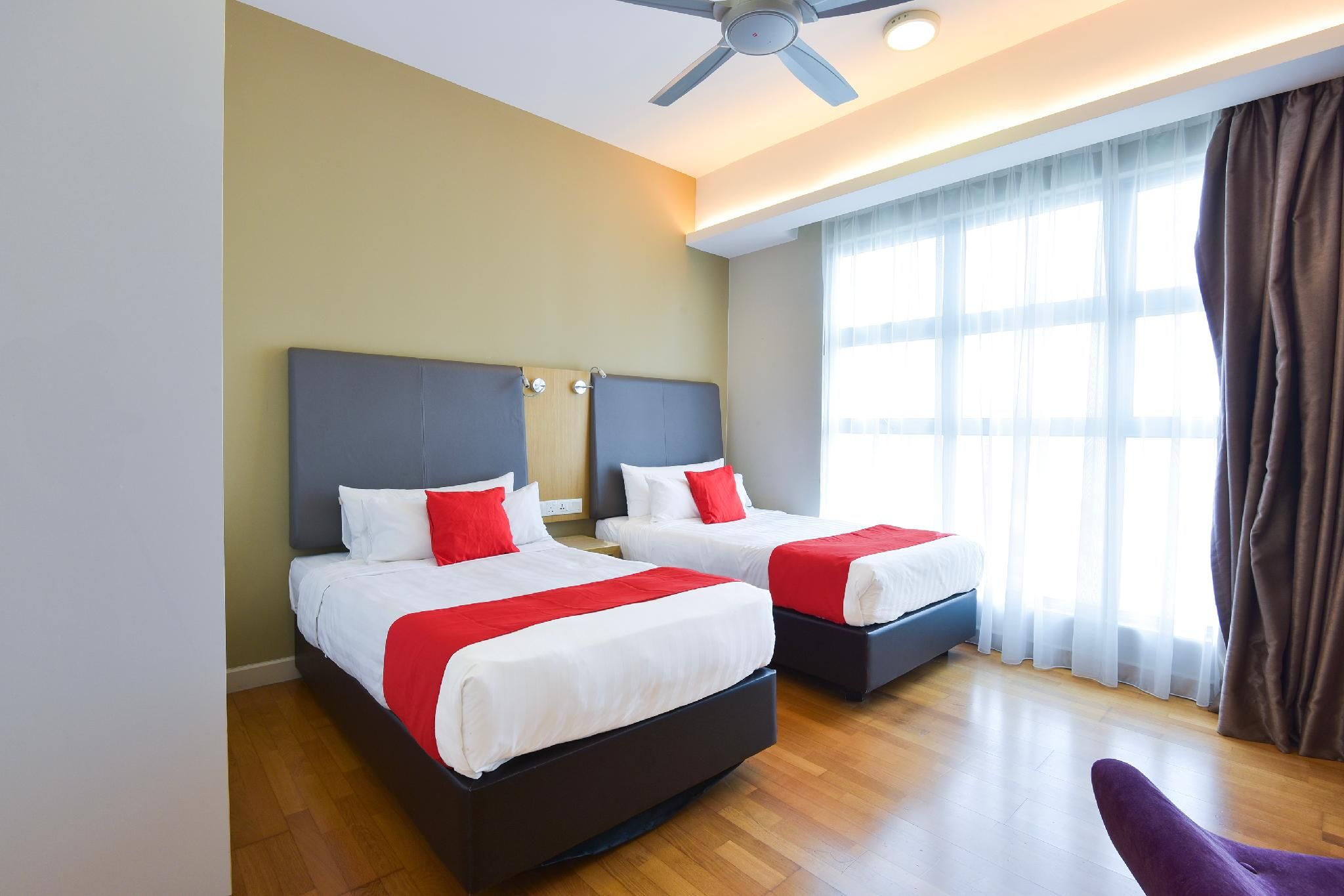 Two Bedroom Suite - Twin Tower with Pool View