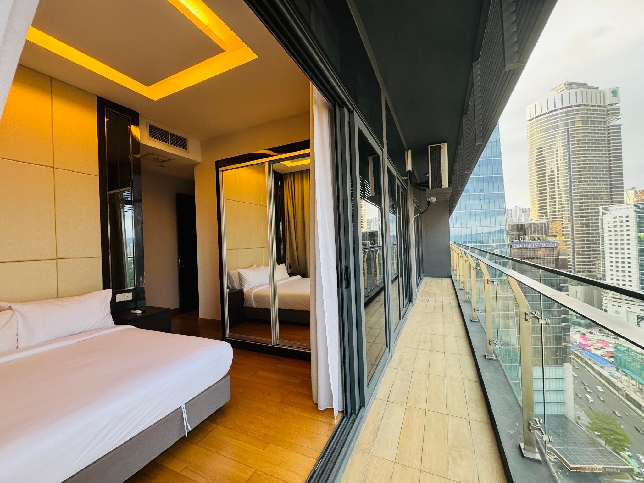 Two-Bedroom Apartment with Balcony