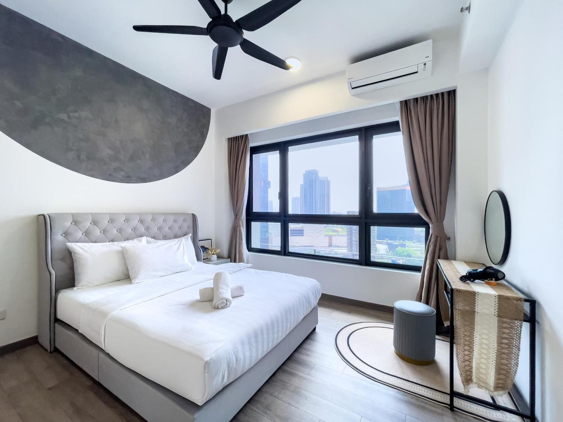 Twin Room with City View