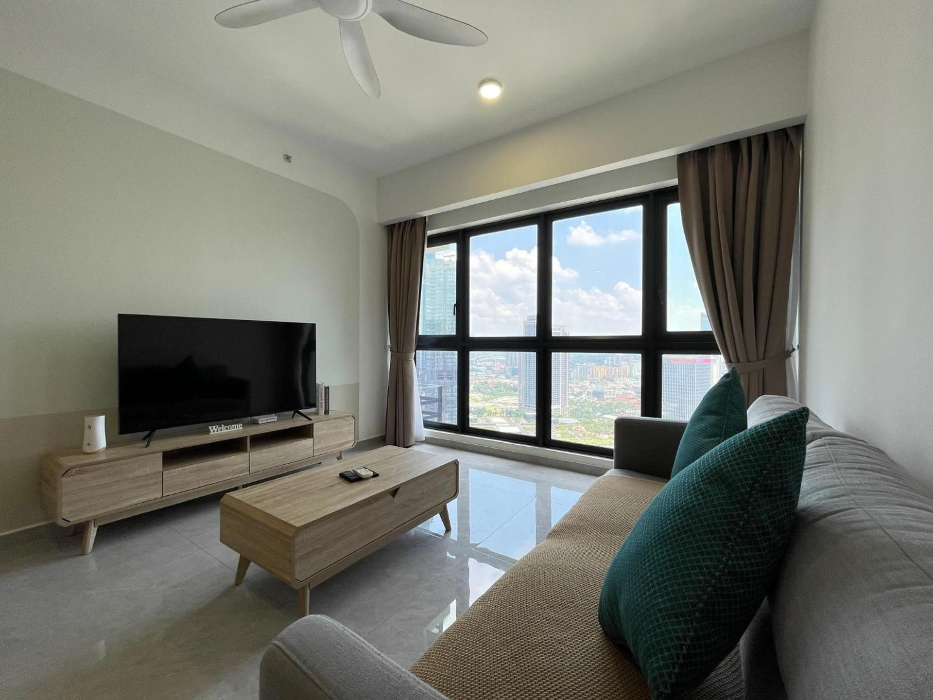 Two-Bedroom Apartment with Pool View