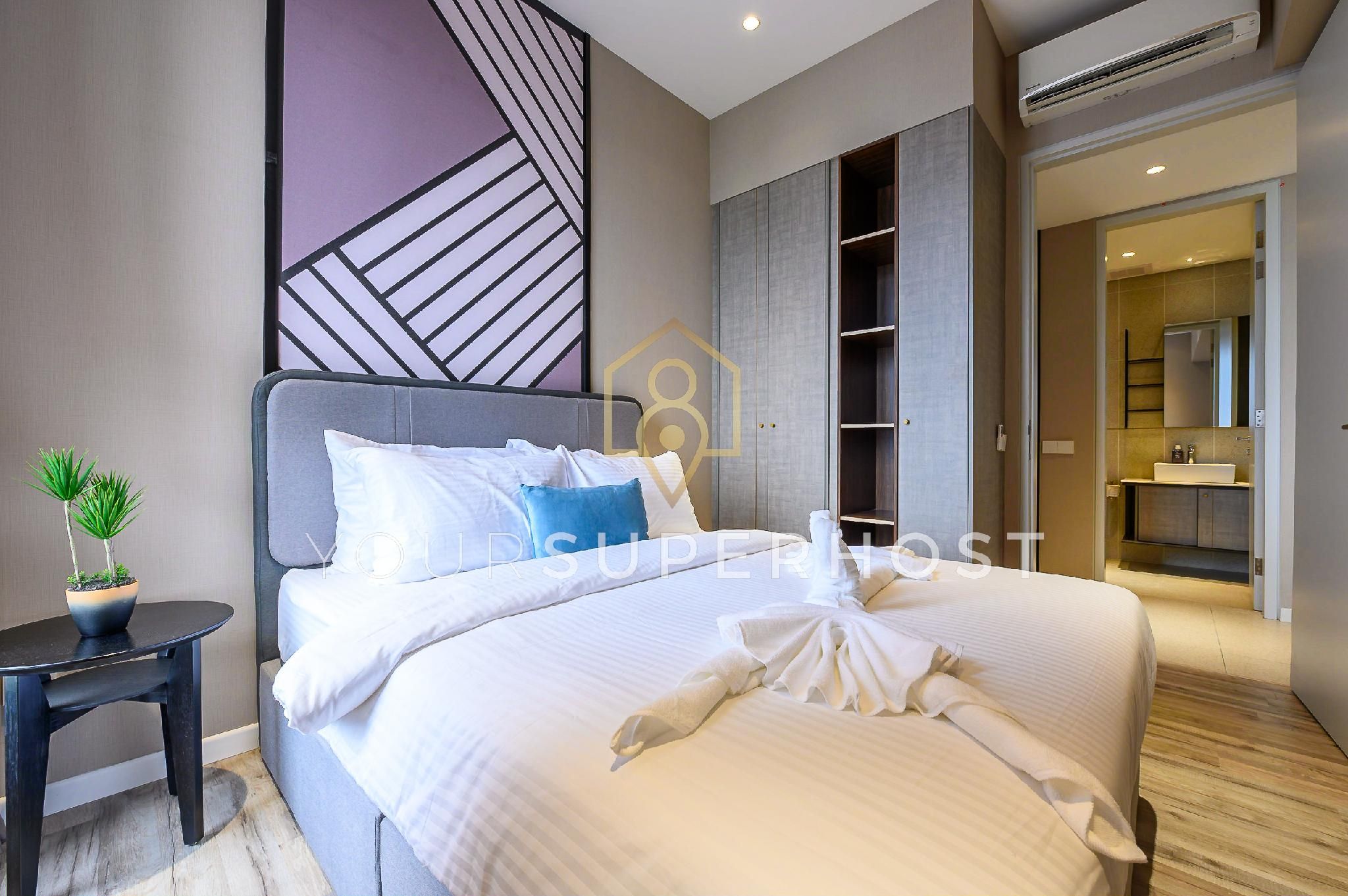 2 Bedroom and 1 Living Room