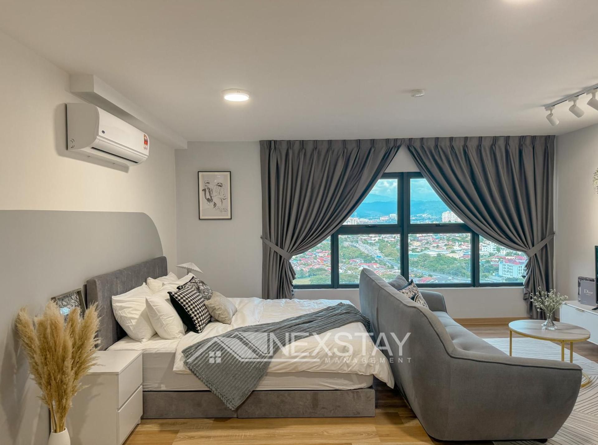 Dior in Gray Luxury Duplex