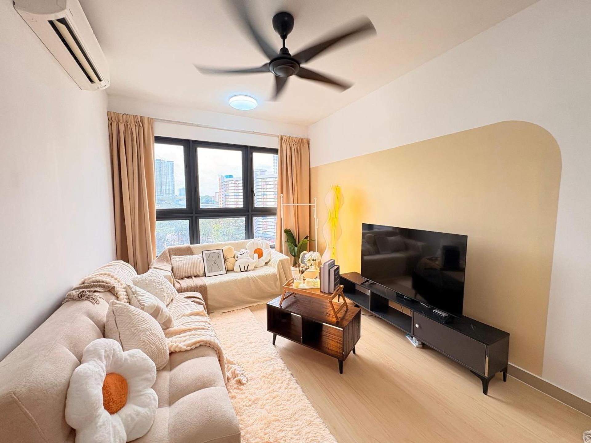 Family Room with Bathroom