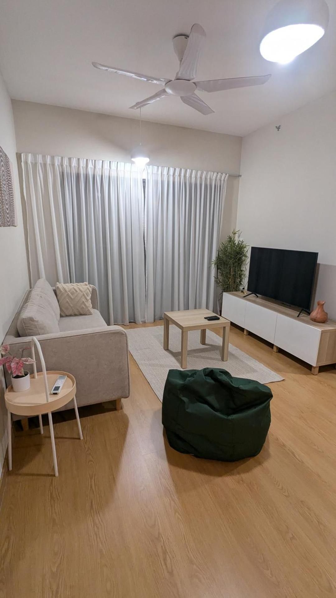 Two-Bedroom Apartment with Balcony