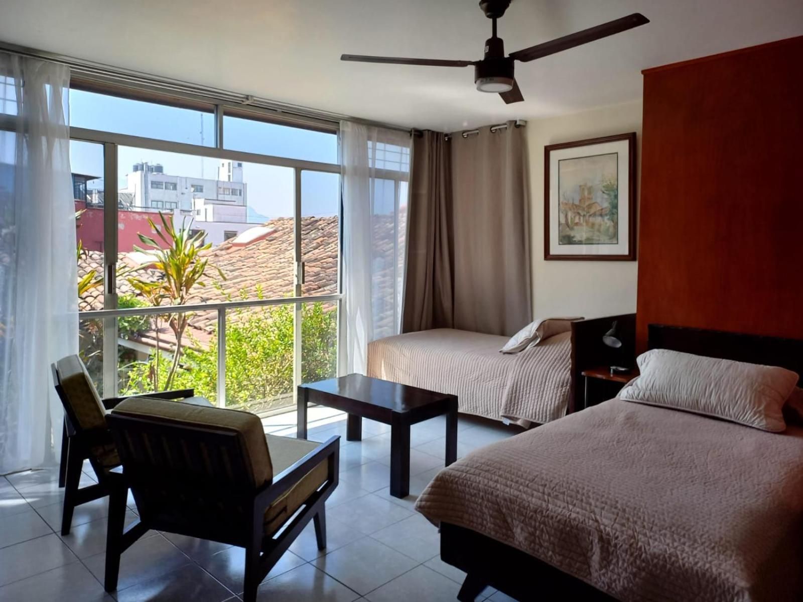 Family Room with Terrace