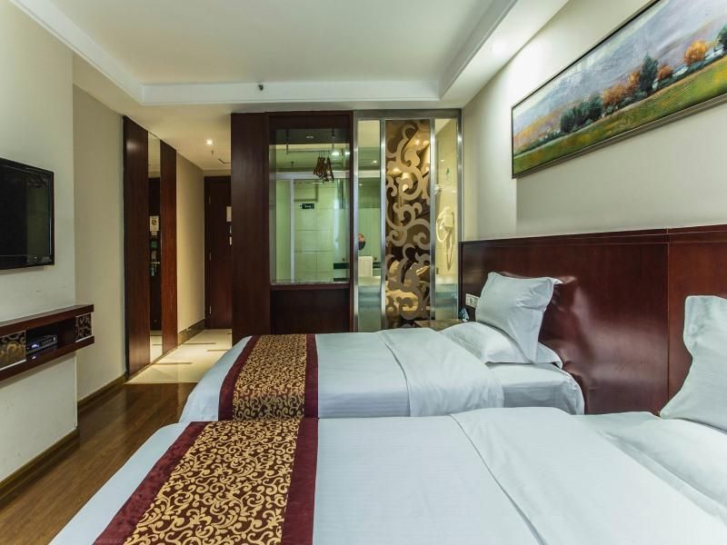 GreenTree Inn Guangxi Nanning Wanda Plaza Tinghong Road Hotel Twin Room with View