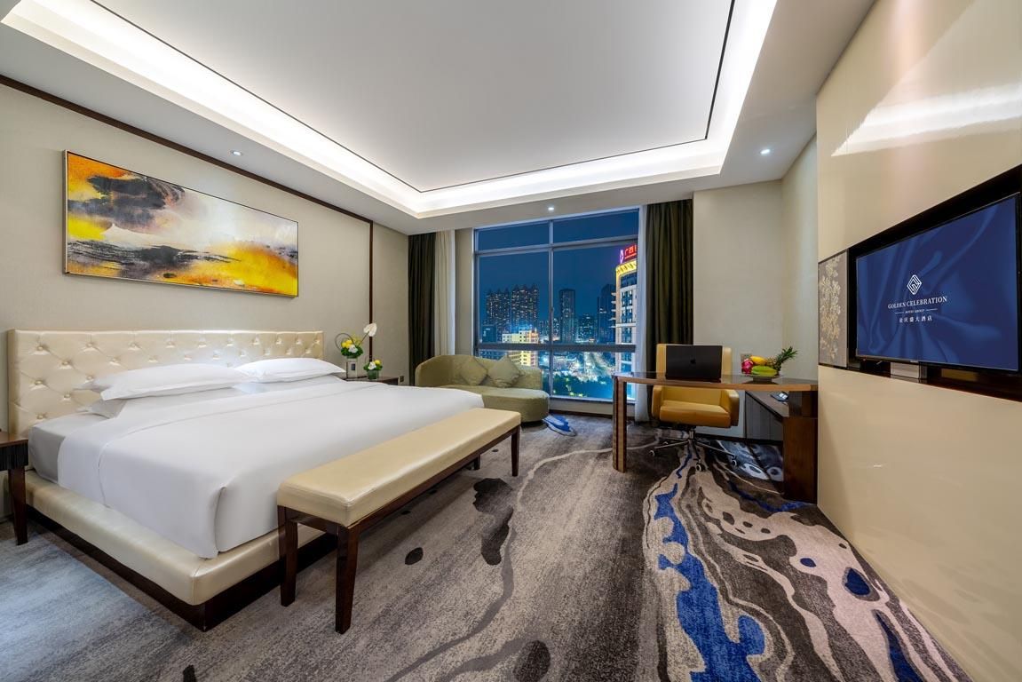 Joyful Mahjong Double Bed Room