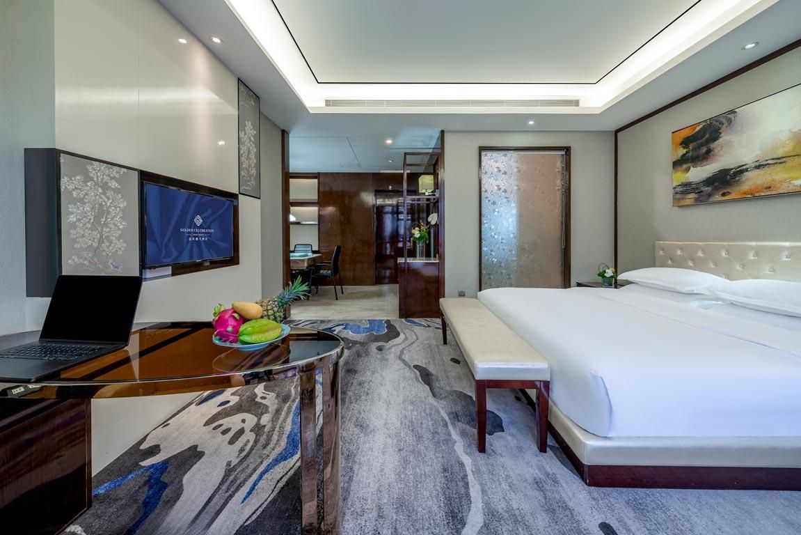 Joyful Mahjong Double Bed Room