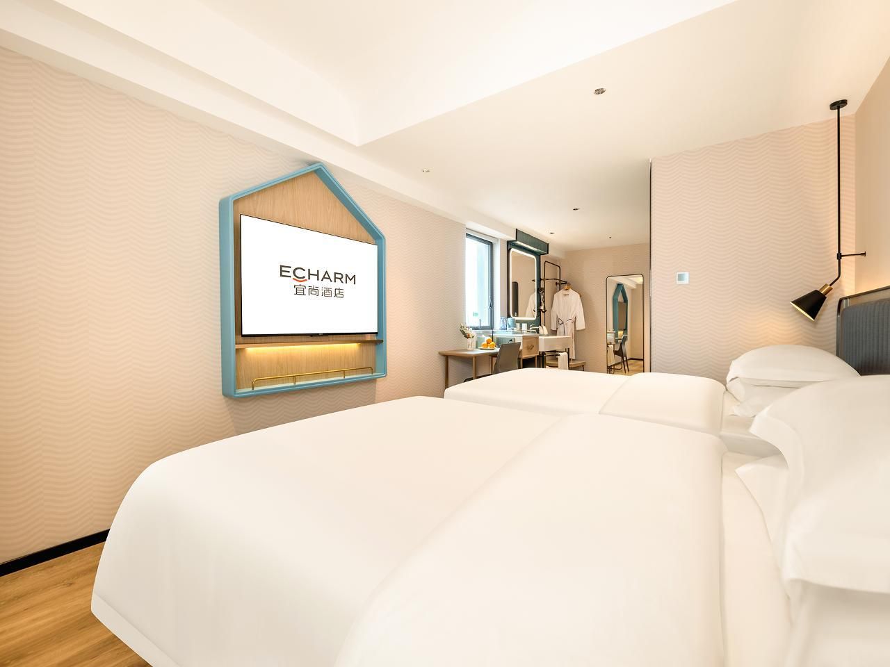 Echarm Hotel Nanning East Station South Plaza Dossen - Superior Twin Room