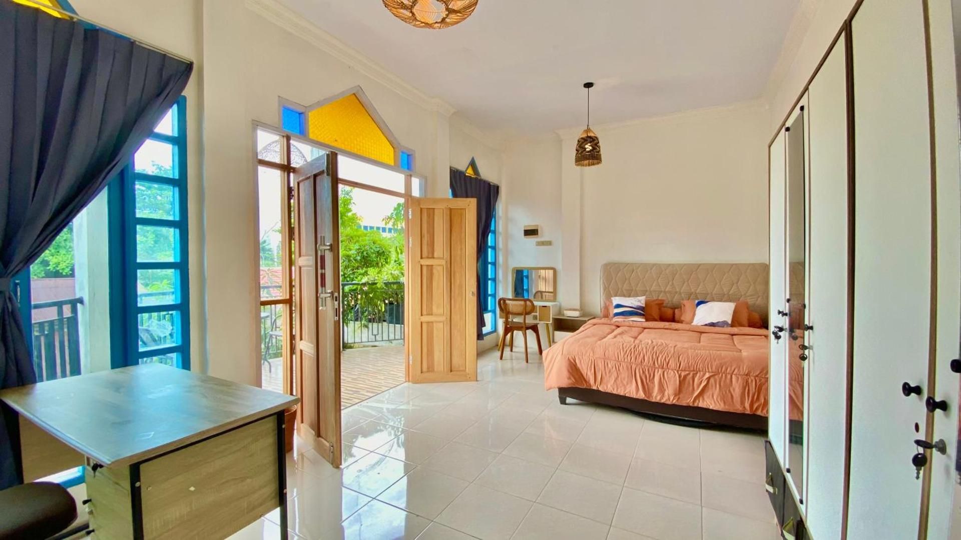 Two-Bedroom Apartment with Balcony