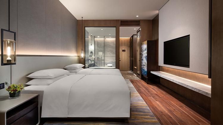 New Century Twin Room, City View