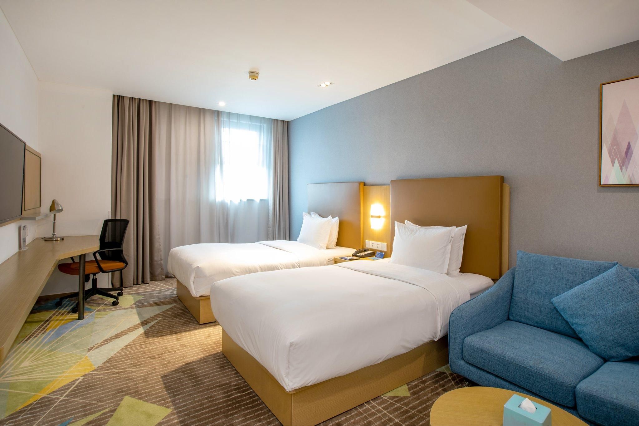 2 Double Beds Standard