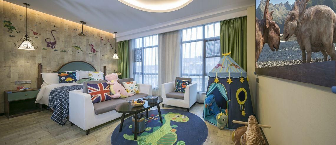 Dinosaur Theme Cinema Family Room