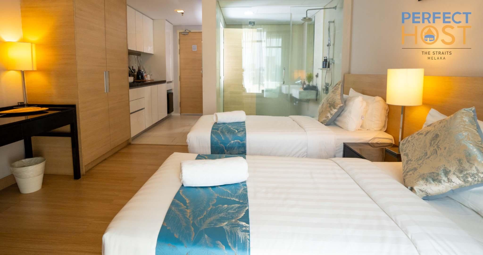 The Straits Melaka by Perfect Host Twin Studio