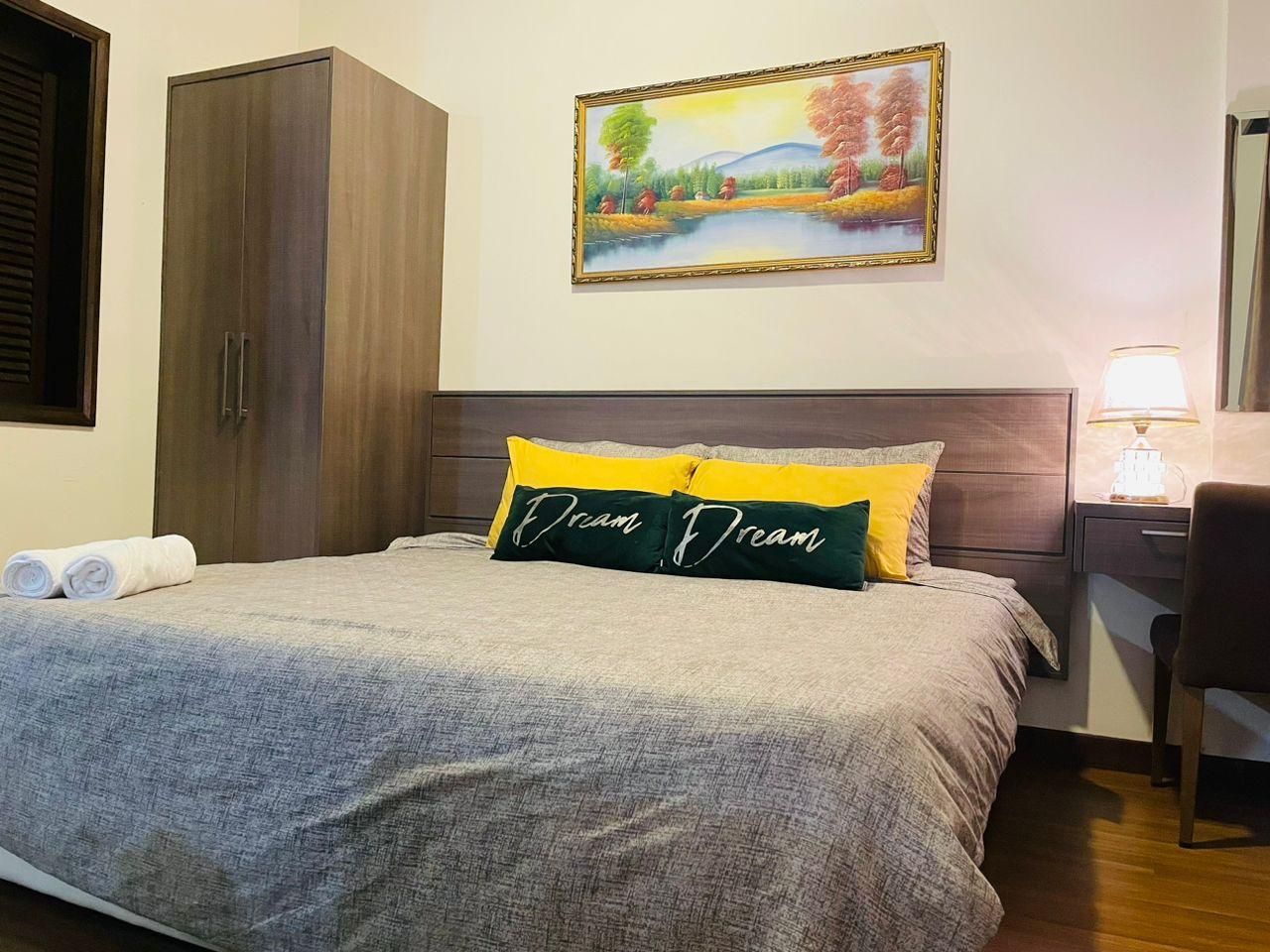 Two-Bedroom Family Apartment with Balcony