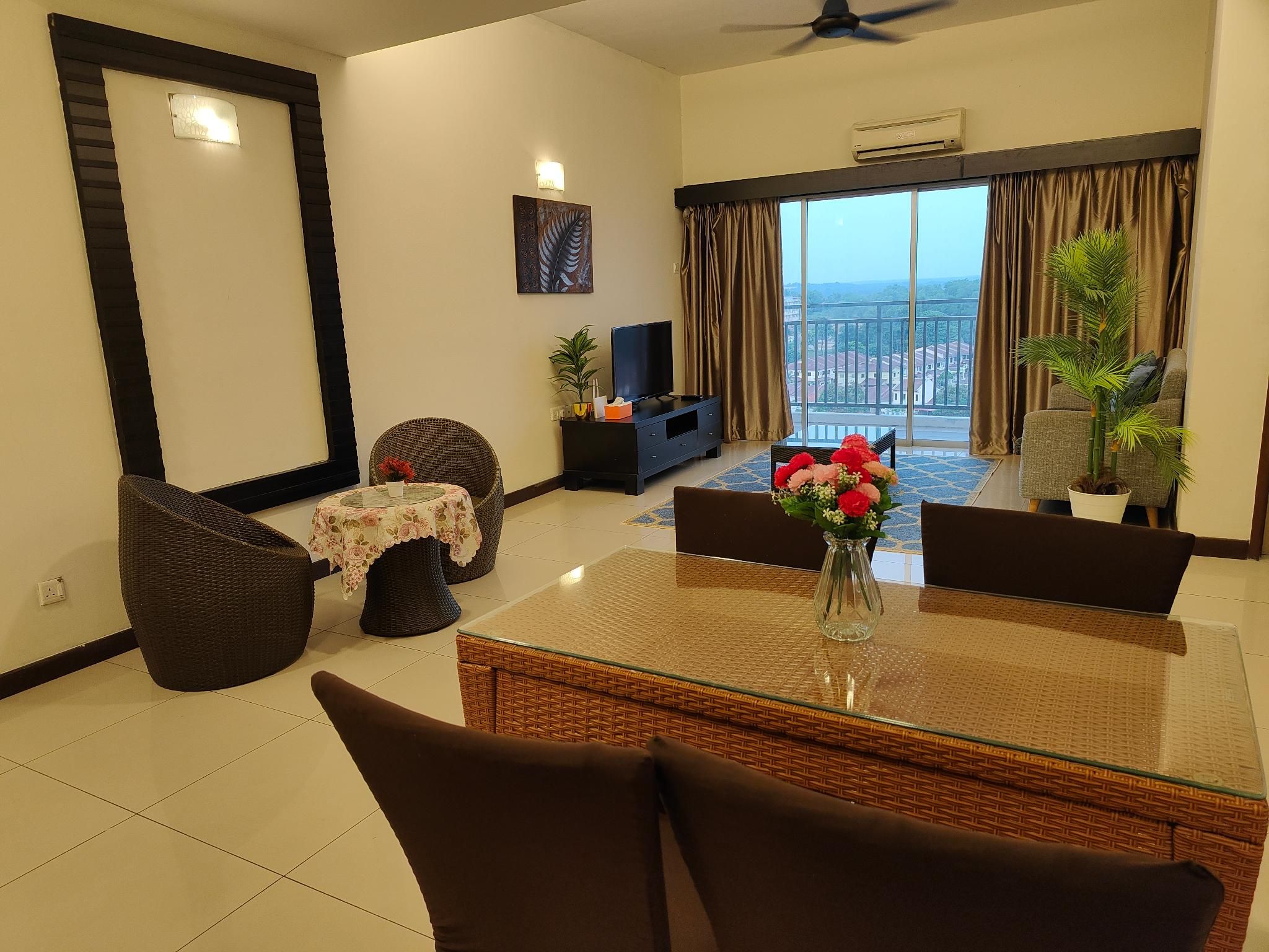 3-Bedroom Apartment with Terrace