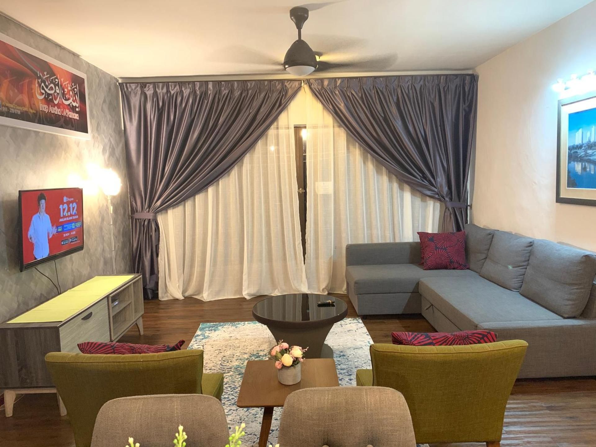 Three-Bedroom Apartment