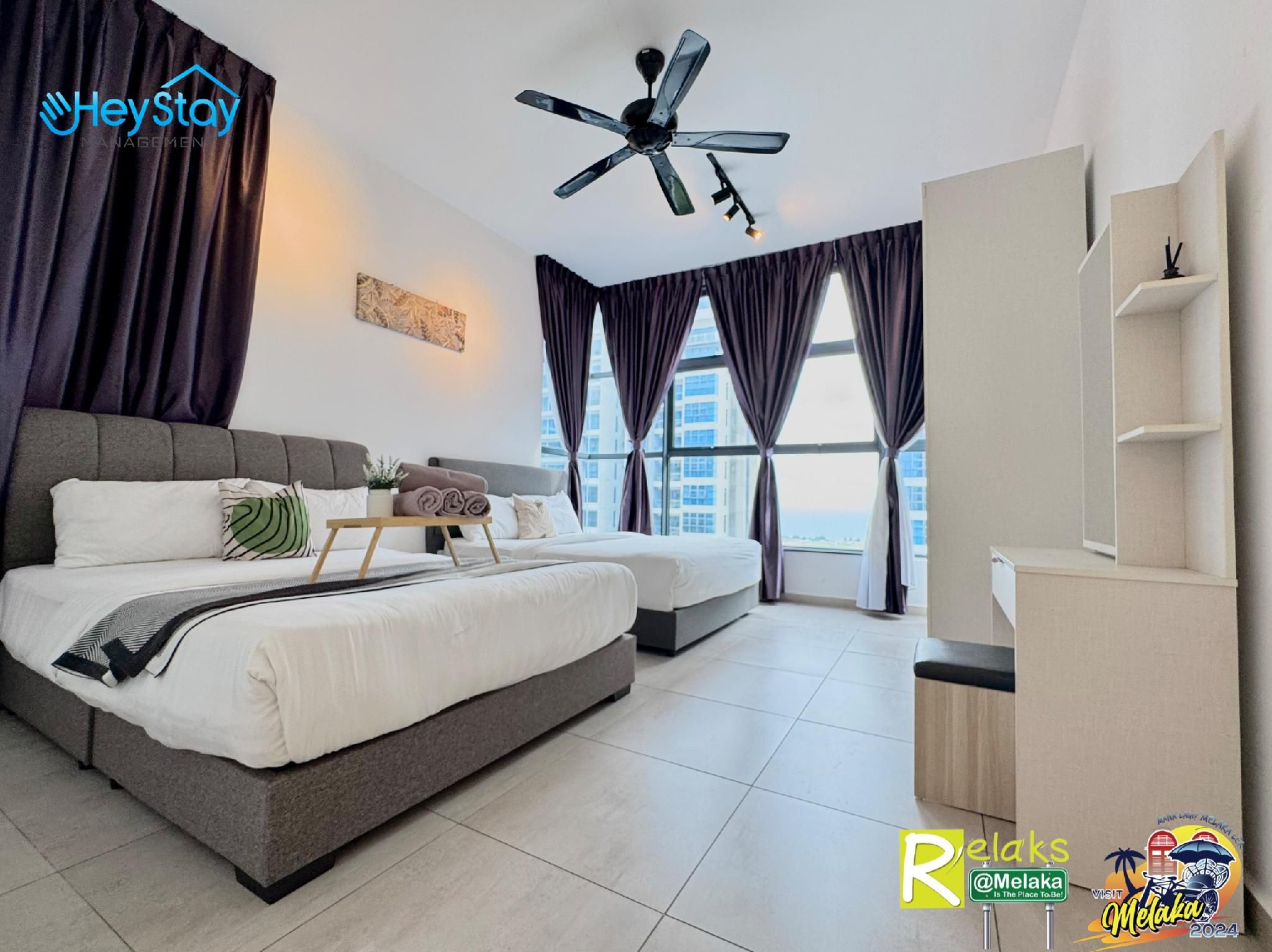 Two Bedroom Apartment with Balcony