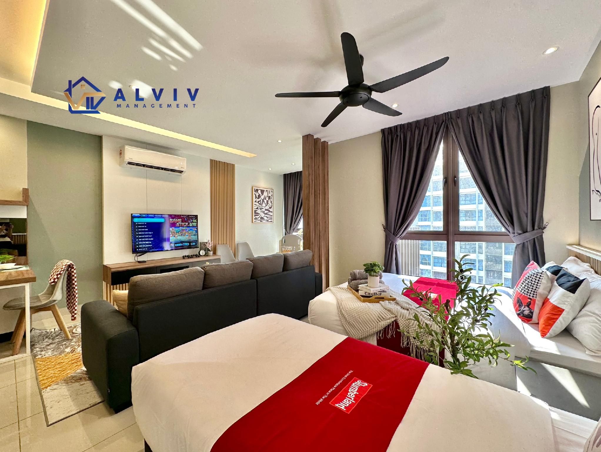 Bali Residences WaterPark I 4-9pax I 5minJonker Managed by Alviv Homestay Studio Apartment