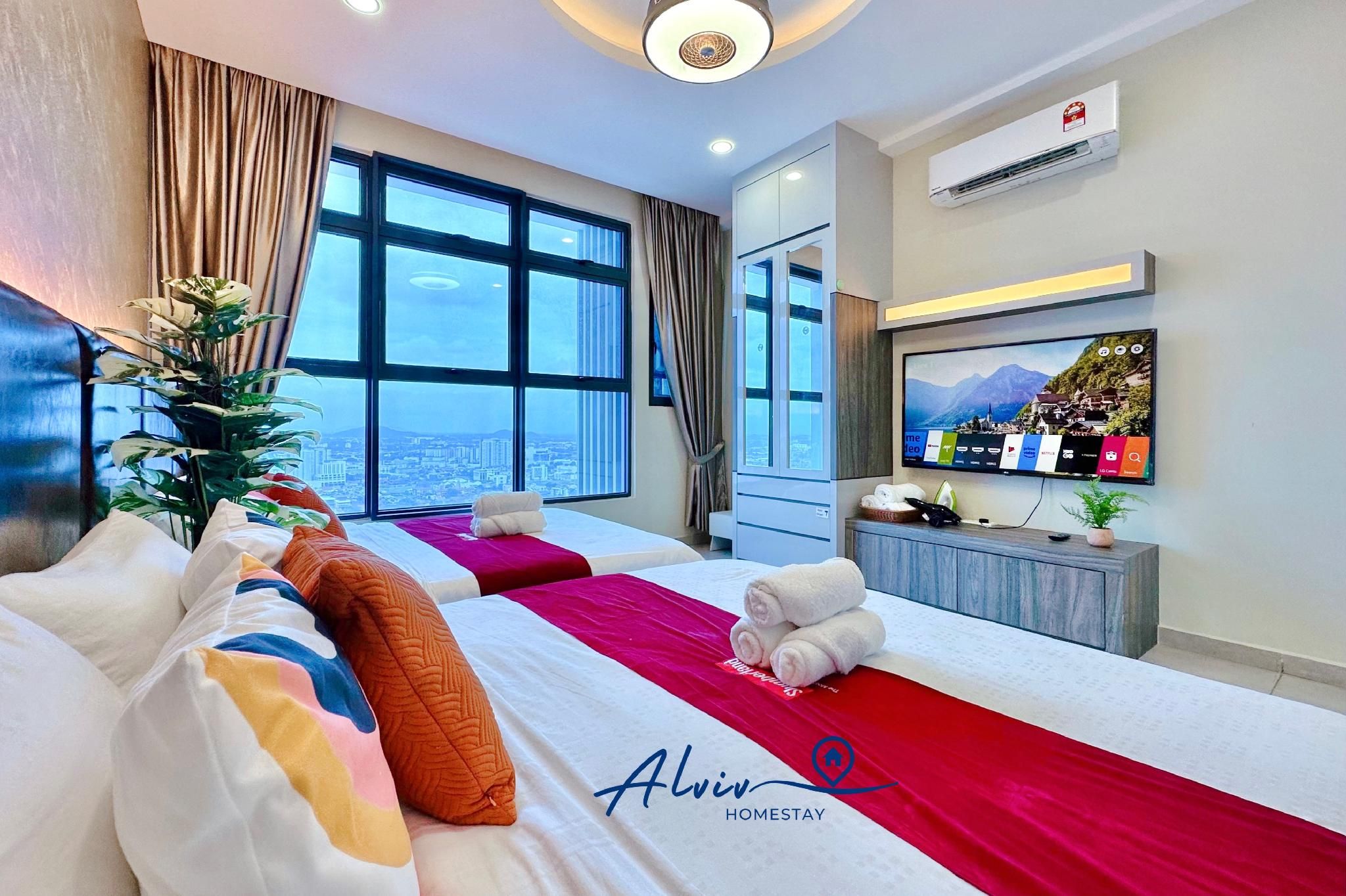 Three-Bedroom Apartment with View