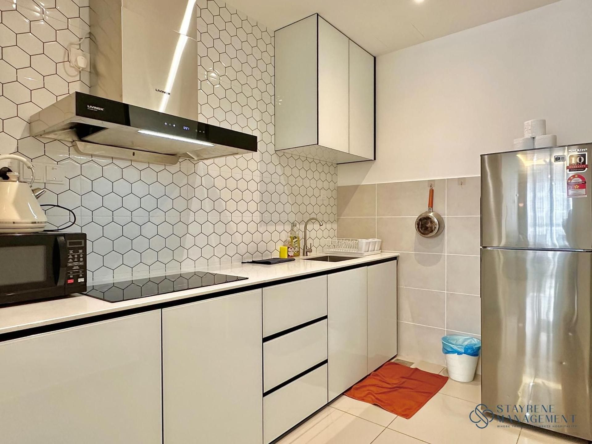 Two-Bedroom Apartment with City View