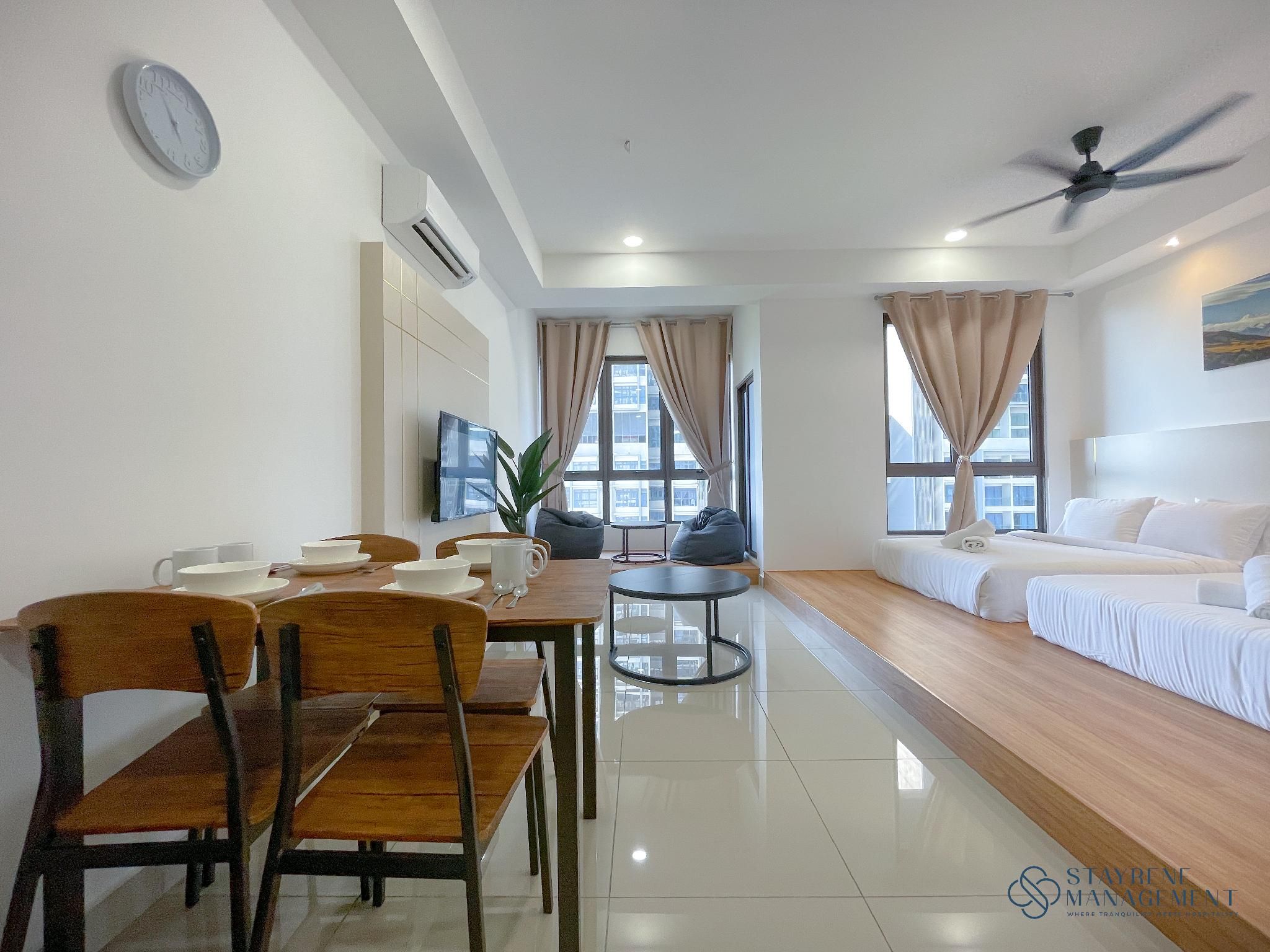 Studio Apartment - 4 Adults