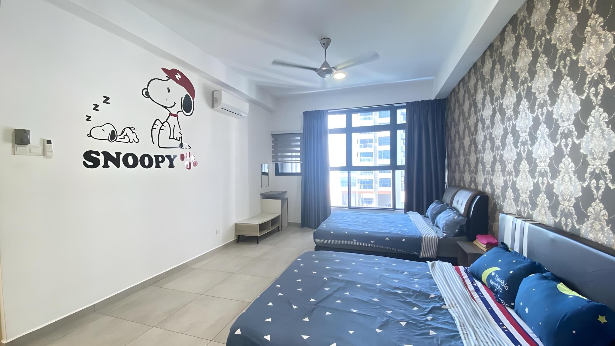 Two-Bedroom Executive Apartment with Balcony