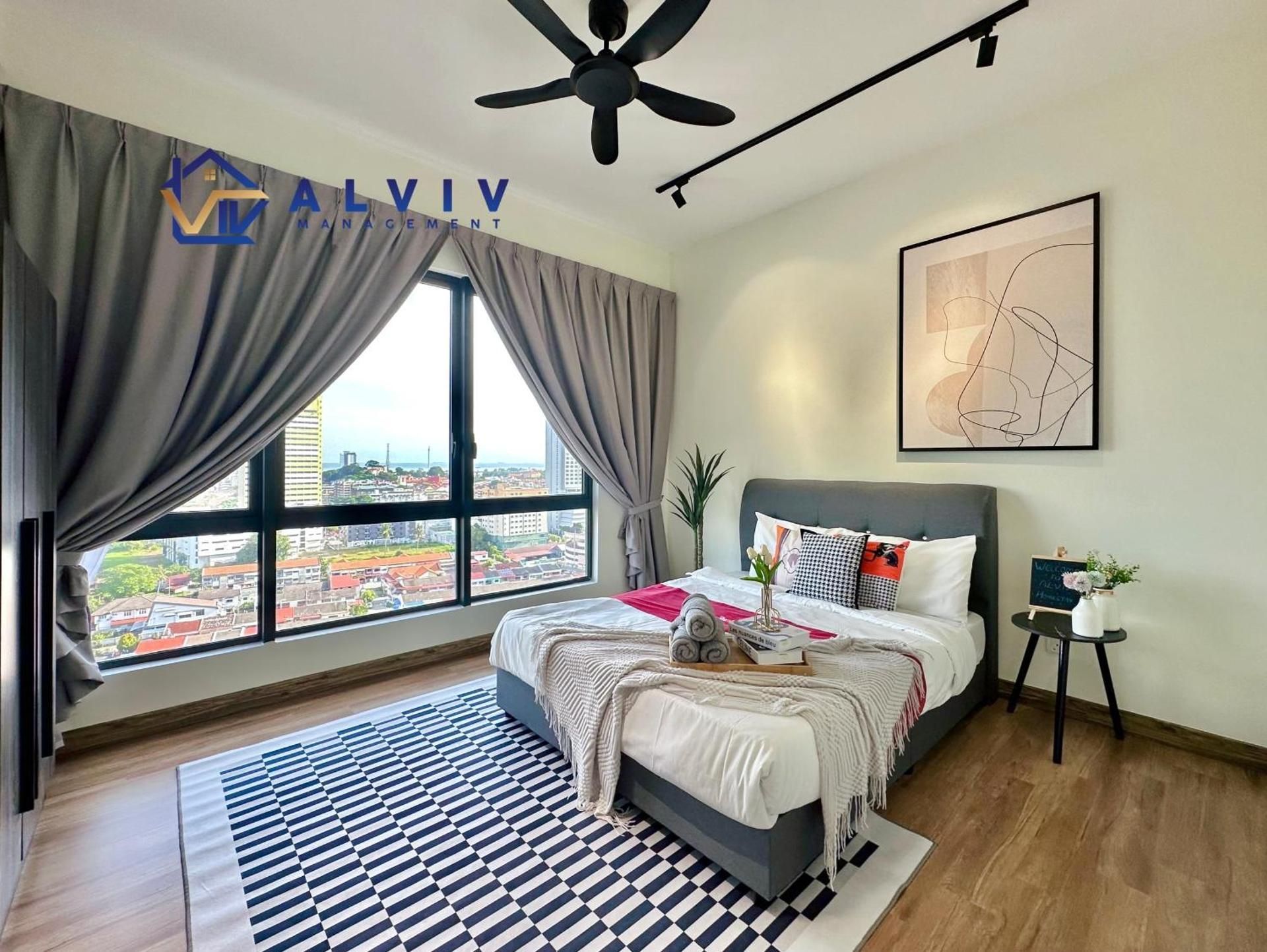 Three-Bedroom Apartment with View