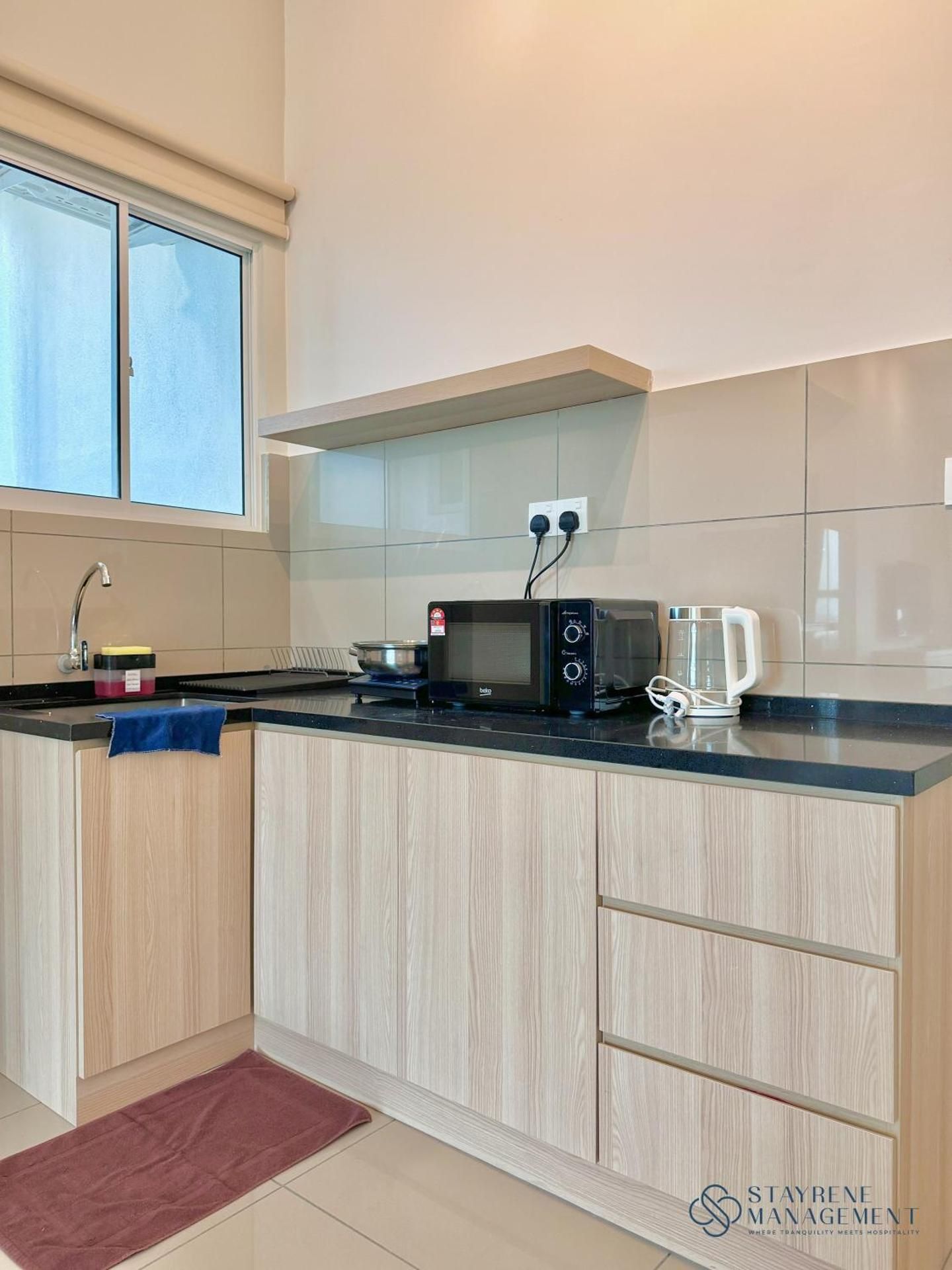 Amber Cove Melaka Pool with Sea View by Stayrene 2 Bed Room Family Suite 3