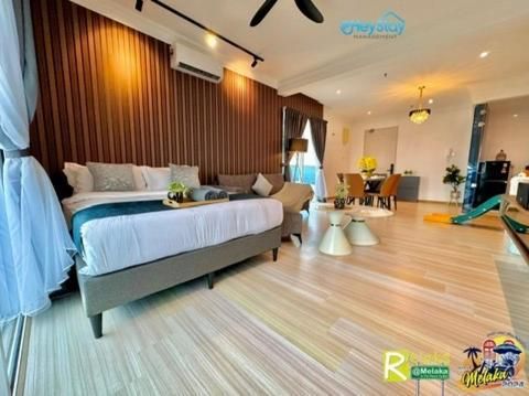 Two-Bedroom Apartment with Balcony and Terrace