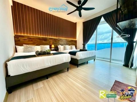 Two-Bedroom Apartment with Balcony and Terrace
