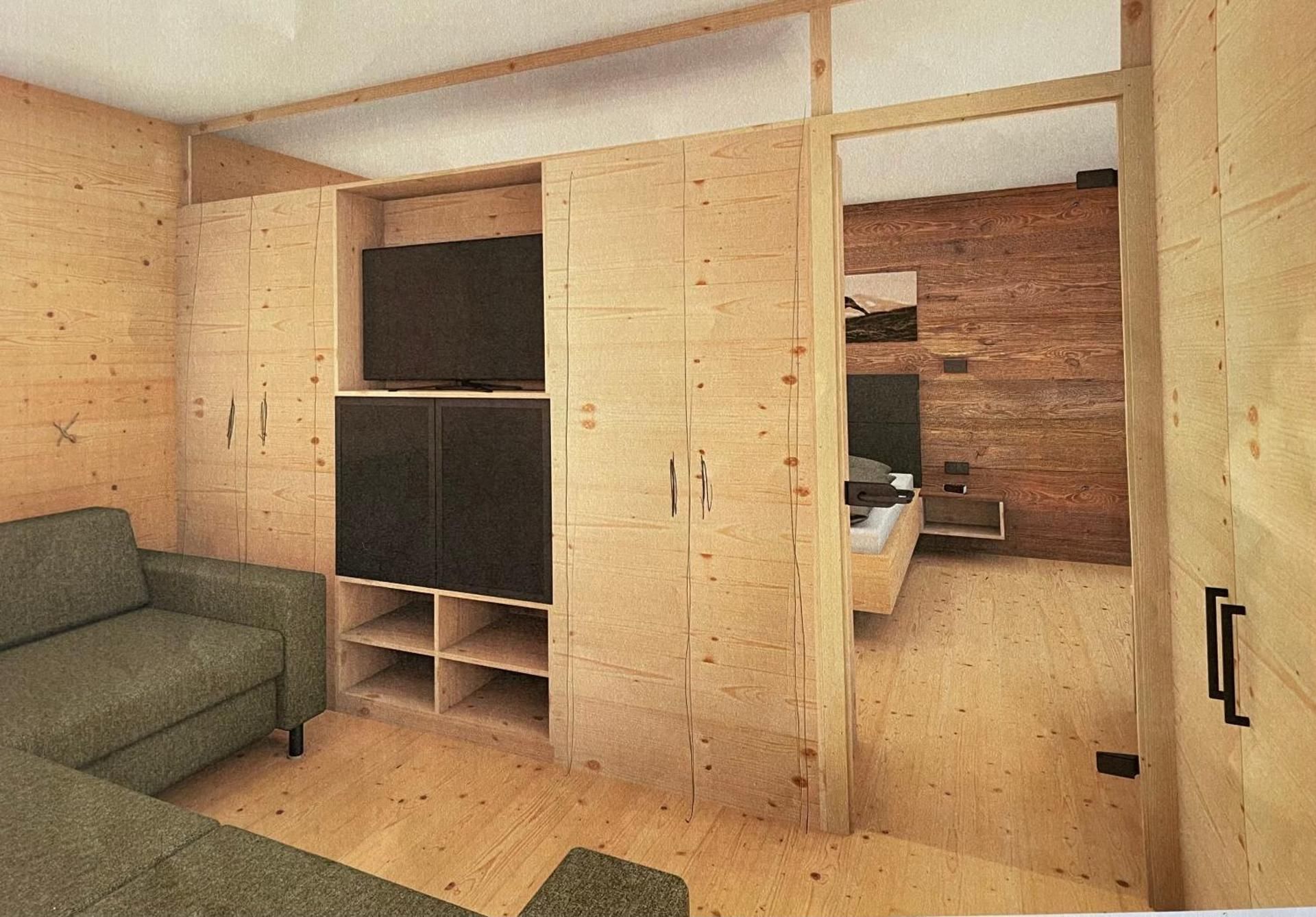 One-Bedroom Apartment with Garden View